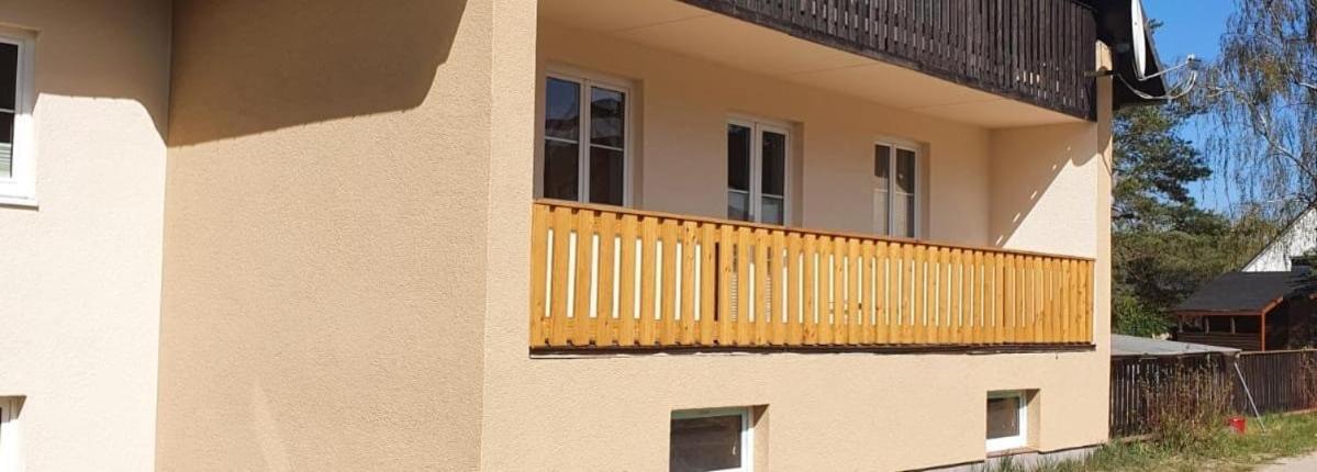 Am Walde Apartment ทรัสเซนไฮเดอ ภายนอก รูปภาพ